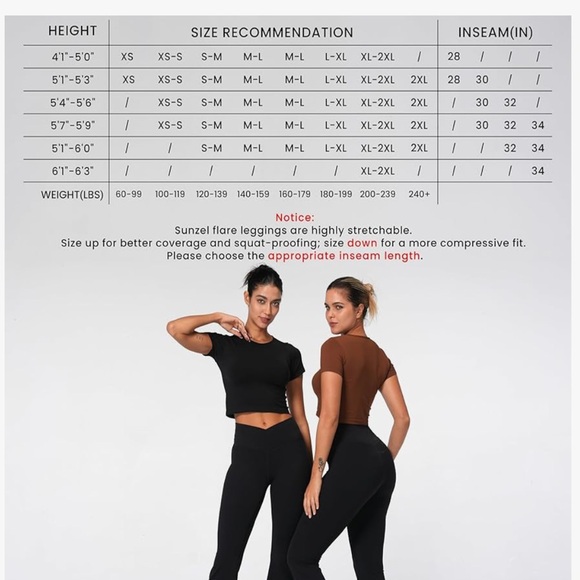 Black High-Waisted Crossover Leggings - Picture 3 of 6